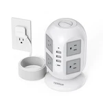 Tessan Tower Surge Protector Power Strip 10 Ft, Long Flat Extension Cord. Fixed Price $32.63.