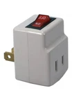 Qvs PA-1P Single-port Power Adaptor With On/off Switch Nema 5-15P 125 Ac. Fixed Price $9.07.