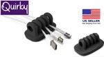 Quirky Cordies Desktop Organizer For Power Cords & Cables Black. Fixed Price $8.95.