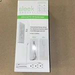 Sleek Socket Ultra-thin Outlet Concealer With Cord 8 Ft Flagship, White. Fixed Price $18.00.
