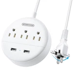 Ntonpower 2 Prong Strip, 1875W/15A, 180 Rotating Plug, Two. Fixed Price $28.17.