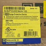 Square SSP04EMA16 Surge Protection Device 160KA 480Y/277VAC. Fixed Price $1100.00.