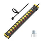 Crst 12 Outlet Heavy Duty Metal Power Strip With Individual Switche... Fast Ship. Fixed Price $85.81.