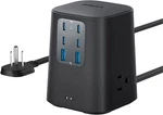 Anker 9-IN-1 Charging Station 100W Usb Power Strip 300J Surge Protector, 5FT. Fixed Price $39.99.