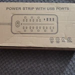 Jifa Technology USA-08-B Power Strip Outlets Usb Ports Black Plug. Fixed Price $18.00.