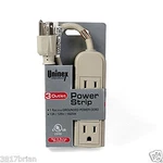 Outlet Power Strip Ft Cord Inch 13A/125V/1625W. Fixed Price $9.95.