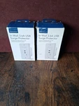 Insignia In-wall 3.6A Surge Protected Usb Hub White (lot Of 2). Fixed Price $25.00.