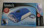 Wind-up Dynamo 3 Led Flashlight Launch Innovative Products. Fixed Price $8.75.
