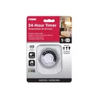 Prime TNI2412-RC 15A 125V 1875W White Indoor Hour Mechanical Timer. Fixed Price $11.44.