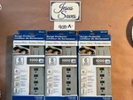 3- Woods 4' Surge Protector Power Strip 6 Outlet Plugs 041455 900A. Fixed Price $30.00.