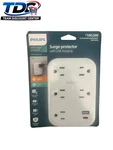 Philips 5-OUTLET Extender Surge Protector, 1 Usb-a, C, 3-PRONG Open Box. Fixed Price $27.28.