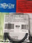 Tripp Lite Usb-c To Cable 3FT 2.0 Hi-speed 5A 100W M/m Black. Fixed Price $24.68.