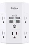 Surge Protector, 5 Outlets Extender With 4 Ports(usb C), 3-SIDE 1680J Pow.... Fixed Price $11.89.