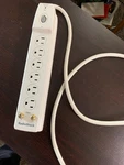 Radioshack Outlet 125VAC 60HZ Power Strip With Cable And Phone. Fixed Price $12.00.