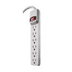 2 Ft. 6-OUTLET Power Strip With Overload Protection Free Ship New. Fixed Price $7.39.