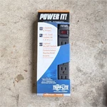 Tripp Lite PS66B 6-OUTLET Power Strip 6FT Cord Lighted On/off Switch Gray. Fixed Price $14.00.