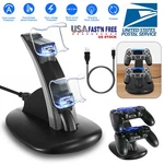 For PRO/PS4 Slim Controller Dual Usb Charger Led Dock Station Charging Stand. Fixed Price $10.74.