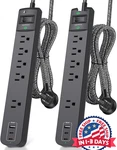 Protector Contra Sobretensiones Para Regleta Cable De Extensi 6 Pies. Fixed Price $40.99.