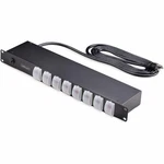 Startech 8-OUTLET Horizontal Pdu, 1U Power Strip 8NS8-RACK-MOUNT-PDU. Fixed Price $105.50.