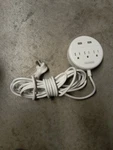 Travel Power Strip 3 Outlet 2 Usb Flat PLUG15FT Extension Cord Wall Mountable. Fixed Price $18.00.