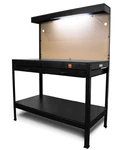 Wen WB4723T 48-INCH With Power Outlets And Light, Workbench, Black. Fixed Price $213.41.