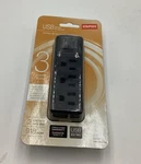 Staples 24497 Surge Protector Power 3-OUTLET Usb Port Black. Fixed Price $32.82.