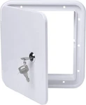 Electric Power Cord Cable Hatch With 2 Keys, Camper Hose Storage Access Door. Fixed Price $22.49.