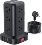 Extension Cord With Multiple Outlets, Smallrt Surge Protector Power Strip Tower,. Fixed Price $41.79.