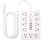17-IN-1 Surge Protector Power Strip 11 Ac Outlets 6 Ports Usb-c Extension. Fixed Price $29.99.