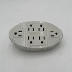 Good Condition!! Stanley 6 Way Grounded Plug Outlet Transformer Tap Adapter DR08. Fixed Price $14.95.