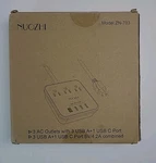 Power Strip 6 Ft With Outlets And Ports 1 Usb-c ZN-703 By Nuozhi New. Fixed Price $14.95.