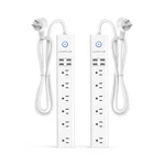 2 Pack Power Strip Surge Protector Flat Plug - 6 Widely Spaced Outl... Fast Ship. Fixed Price $47.24.