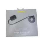 6' Surge Protector 3OL + 2C 1A - Heyday Black. Fixed Price $24.90.