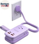 Gan Ultra 65W Usb Fast Charging Station, 7 1 Travel Power Strip With 3 Outlet. Fixed Price $61.57.