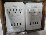 Kmc 2-PACK 6-OUTLET Surge Tap Usb Ports (3.4A) 980 Joules Protector. Fixed Price $10.80.