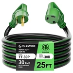 30 Amp 25 Feet Rv Extension Cord With Grip Handle, Heavy Duty 10 Gauge 3-PRON.... Fixed Price $50.87.