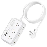 Power Strips, Flat Plug With Usb, 6 Outlets 4 Desktop Chargin.... Fixed Price $32.79.