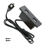 Powered Usb Hub Socket Recessed Strip Outlet With Supply 2 Us.... Fixed Price $17.21.