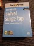 Swivel Surge Tap (2160 Joules)..by Dura Power. Fixed Price $5.20.