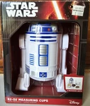 Thinkgeek Star Wars R2-D2 Measuring Cup Set 9PC Plastic W/ Markings. Fixed Price $28.99.