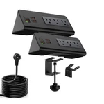 Upgraded Version Edge Mount Power Strip With Usb-c Ports Tabletop Surge Prote.... Fixed Price $91.19.