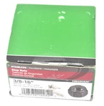 Lot Of 50 Hillman Stainless Steel Stop Nuts 3/8"-16 829724 Genuine Oem. Fixed Price $14.50.