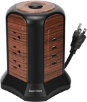 Power Strip Tower Surge Protector, Desktop Charging Station, 10 Ft Extension Co. Fixed Price $52.52.