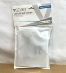 V7 Usb Lighting Wall Charger With Cable (12 Watt) AC30024ACLT-BLK-2N New. Fixed Price $13.99.