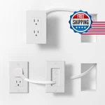 In Wall Cable Management Kit,recessed Outlet Box For Mount Tv, Reloc. Fixed Price $65.97.