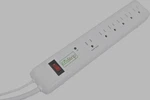 Ecostrip Automated Power Surge Protector + Smart Usb Port Activation. Fixed Price $22.99.