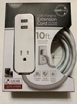 Cordinate Designer 1-OUTLET 2-USB Charging Extension With Surge Protecti.... Fixed Price $14.49.