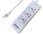 Fanlide Universal Power Strip With Usb C, 3 Outlets And 1 White. Fixed Price $29.13.