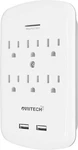 6 Outlet Surge PROTECTOR,900 Joules Wall Adapter Tap With 2 Usb Charger, Dual 3.. Fixed Price $18.16.