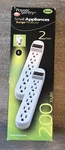 Nib 2-PACK Power Sentry Surge Protector 6 Outlets Each 200 Joules Model 100279. Fixed Price $17.99.